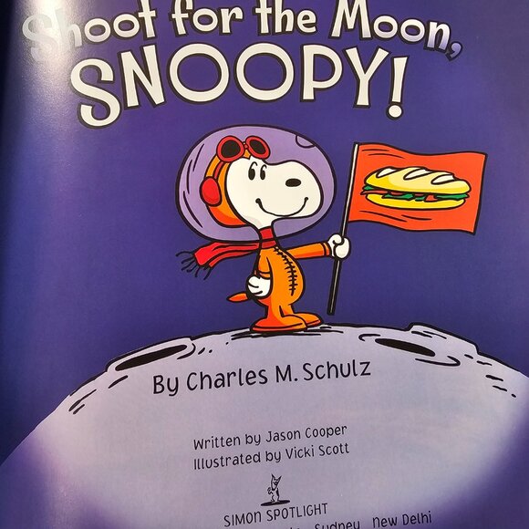 Lot of 4 Kohls Cares Peanuts Hardcover Books Charlie Brown Christmas Snoopy - Picture 8 of 11